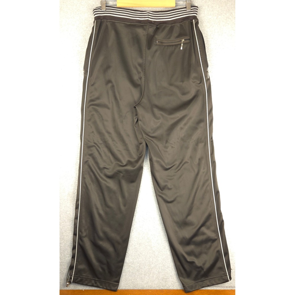 Polo Ralph Lauren Big Pony Tracksuit Brown White Stripe Jacket Pants Set READ - Picture 12 of 16